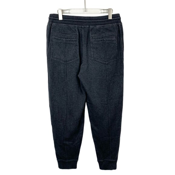 Brunello Cucinelli Gray Drawstring Elastic Waist Cotton Blend Sweatpants M Made - Picture 6 of 6